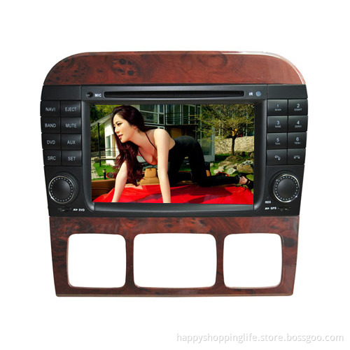 DVD Radio with GPS BT CAN Bus for Mercedes Benz W220